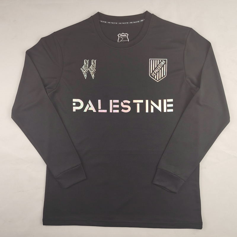 Retro Palestinians Palestinian Palestine Soccer Jersey Long sleeve
