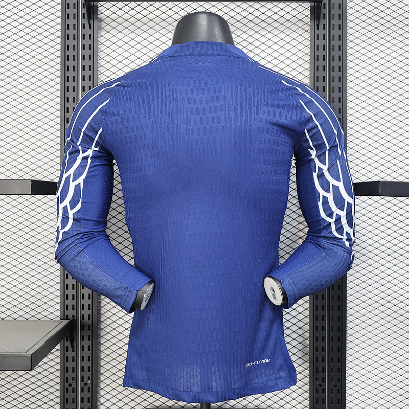 Player 2024-25 PSG Away Football jersey Long sleeve