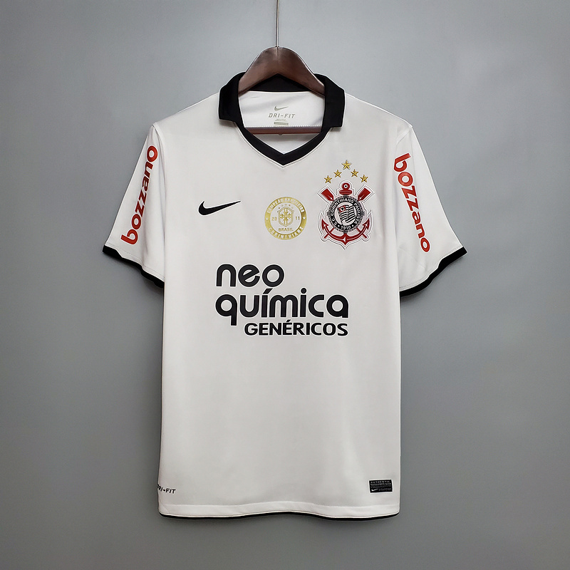 Retro 2012 Corinthians Home Football jersey