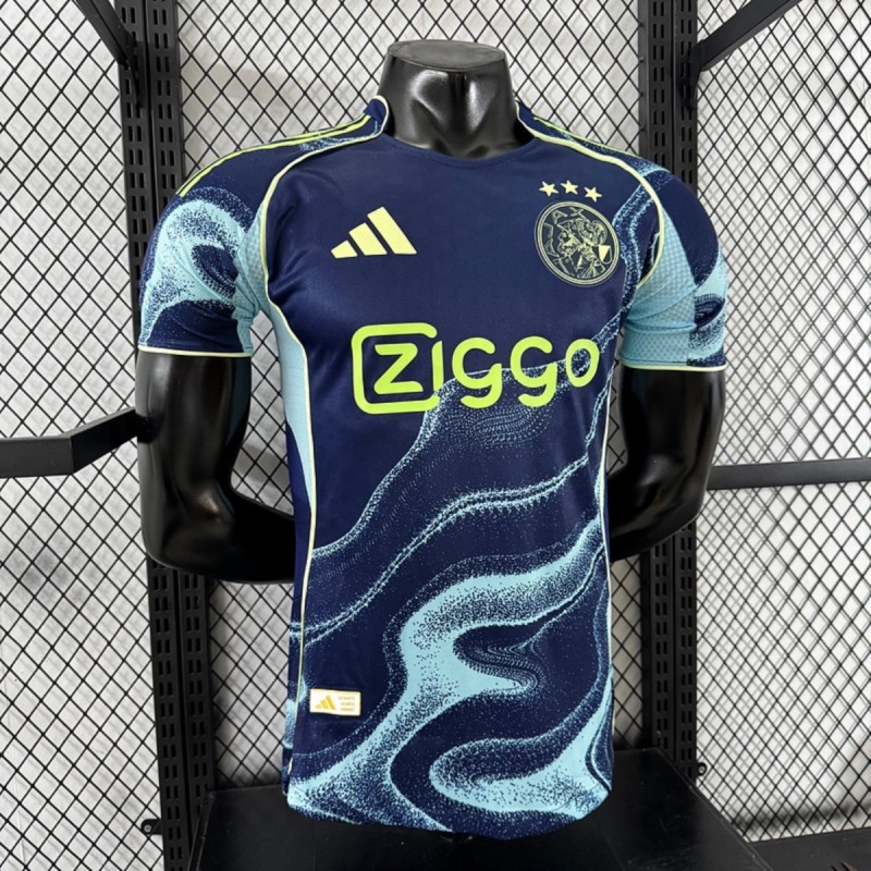 Player 2025-26 Ajax Away Football jersey