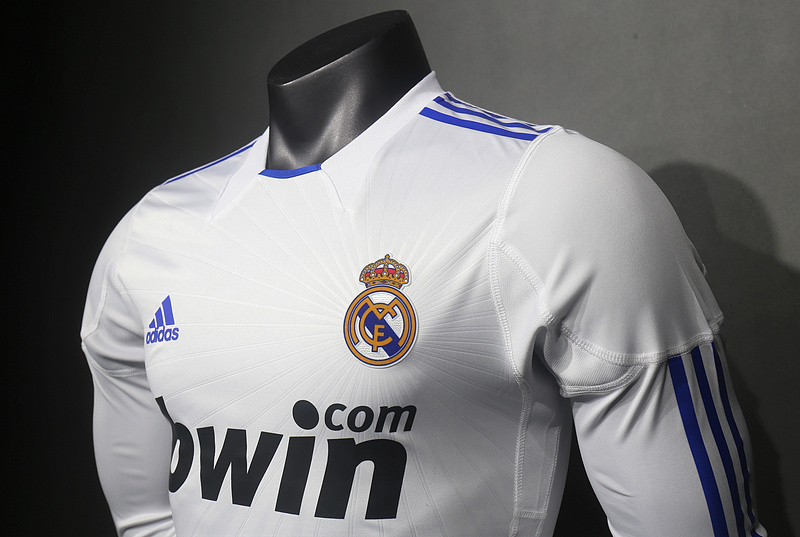 Player Retro 2010-11 Real Madrid Home Football jersey Retro long sleeves S-3XL