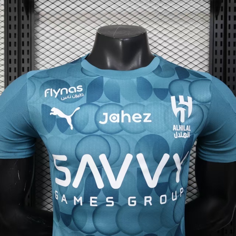 Player Edition 2025-26 Al-Nassr FC Third away game Football jersey Riyadh Victory