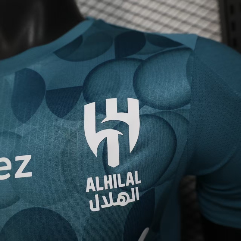 Player Edition 2025-26 Al-Nassr FC Third away game Football jersey Riyadh Victory