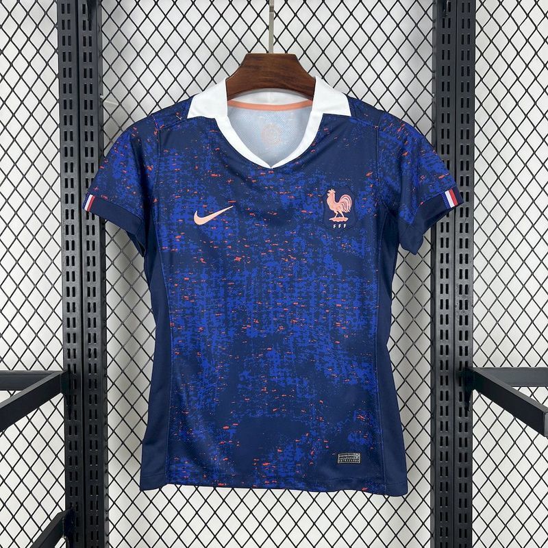 Women's 2025-26 France Home Football jersey Women's