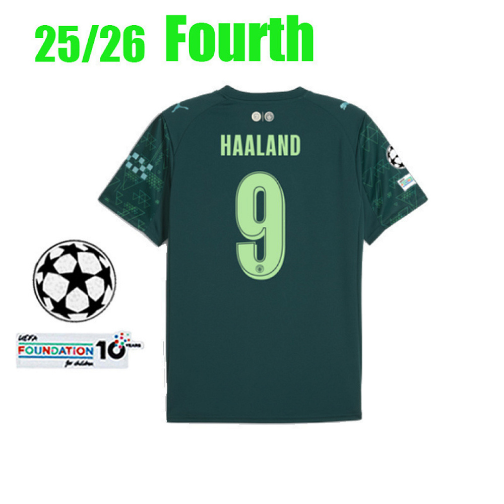 2025-26 Manchester City Fourth away game Football jersey S-4XL