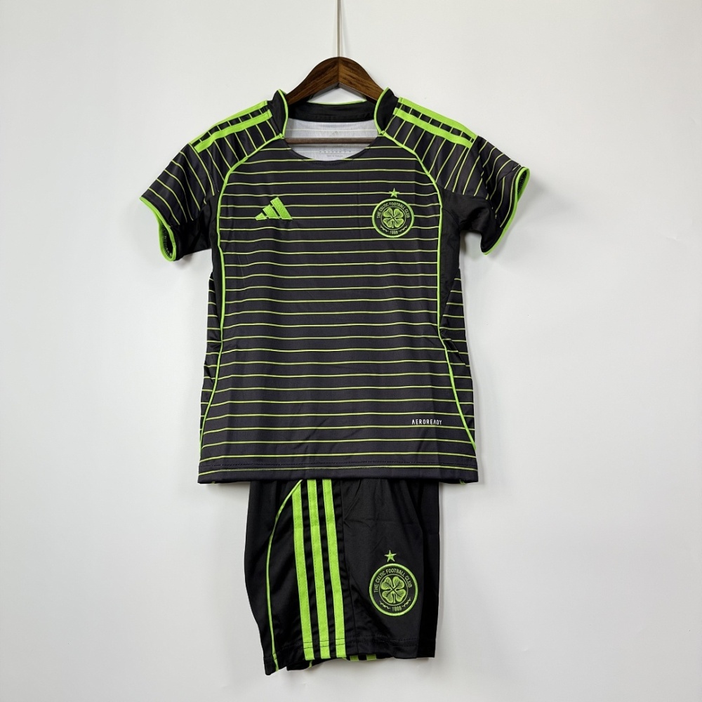 KIDS 2025-26 Celtics Away KIDS Football jersey