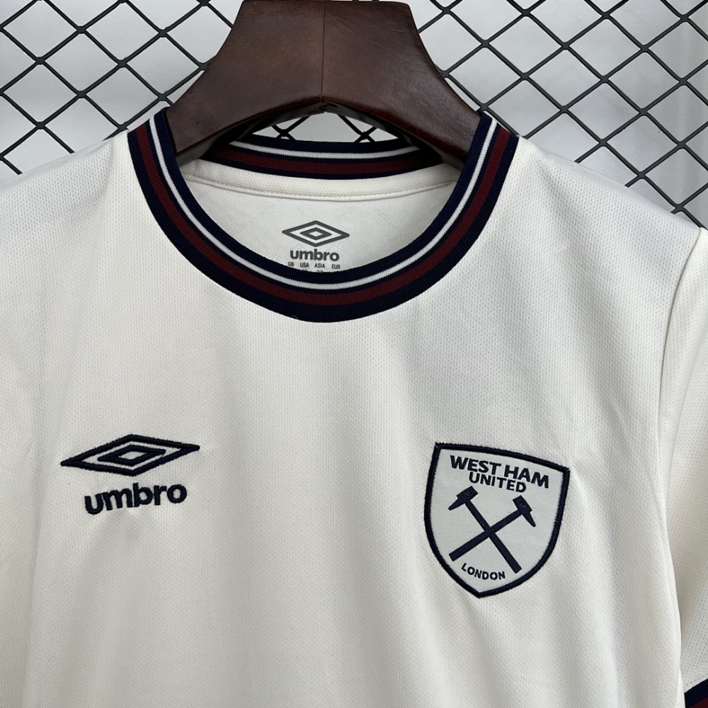 KIDS 2025-26 West Ham United away KIDS Football jersey