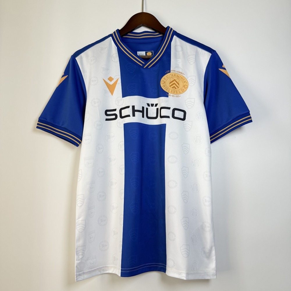 2025-26 Bielefeld Home 120Th Anniversary Football jersey