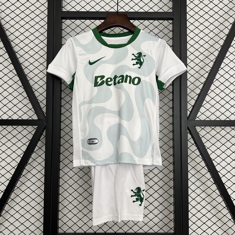 KIDS 2025-26 Sporting Lisbon Third Away KIDS Football jersey