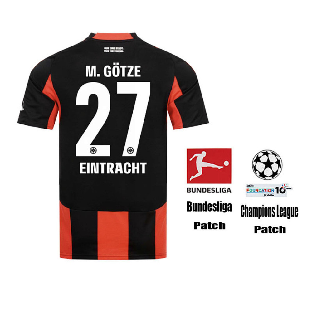 2025-26 Frankfurt Home football jersey S-4XL