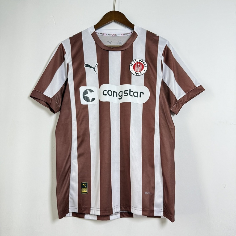 2025-26 St. Pauli Home Football jersey S-4XL