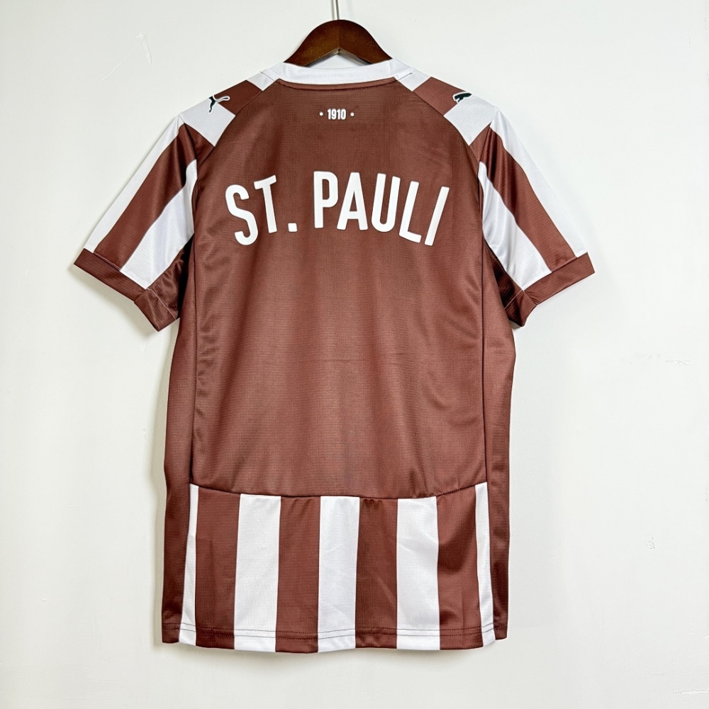 2025-26 St. Pauli Home Football jersey S-4XL