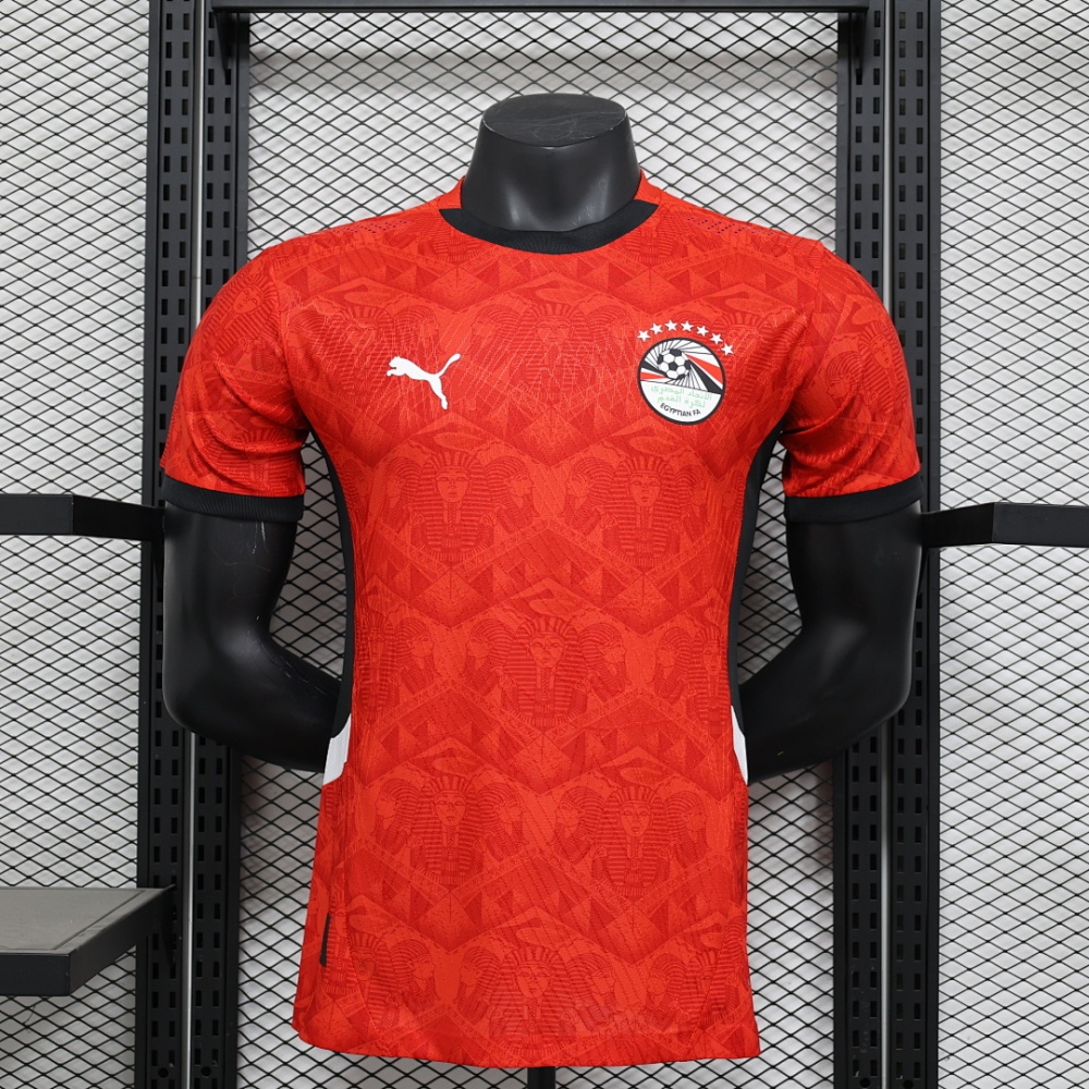 Player version 2025-26 Egyptian National Home Football jersey