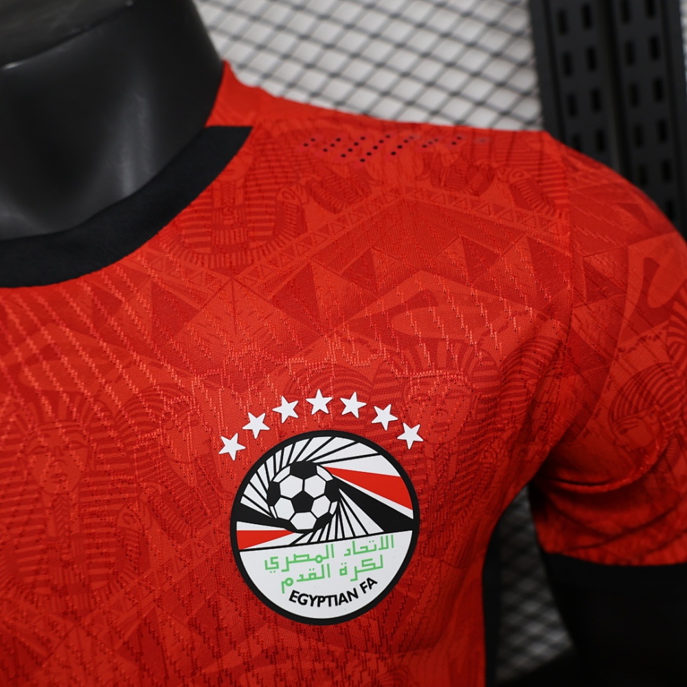 Player version 2025-26 Egyptian National Home Football jersey