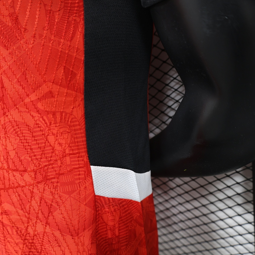 Player version 2025-26 Egyptian National Home Football jersey