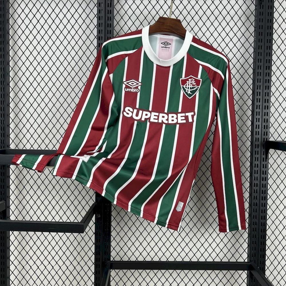 2025-26 Fluminense Home Long Sleeve Football jersey