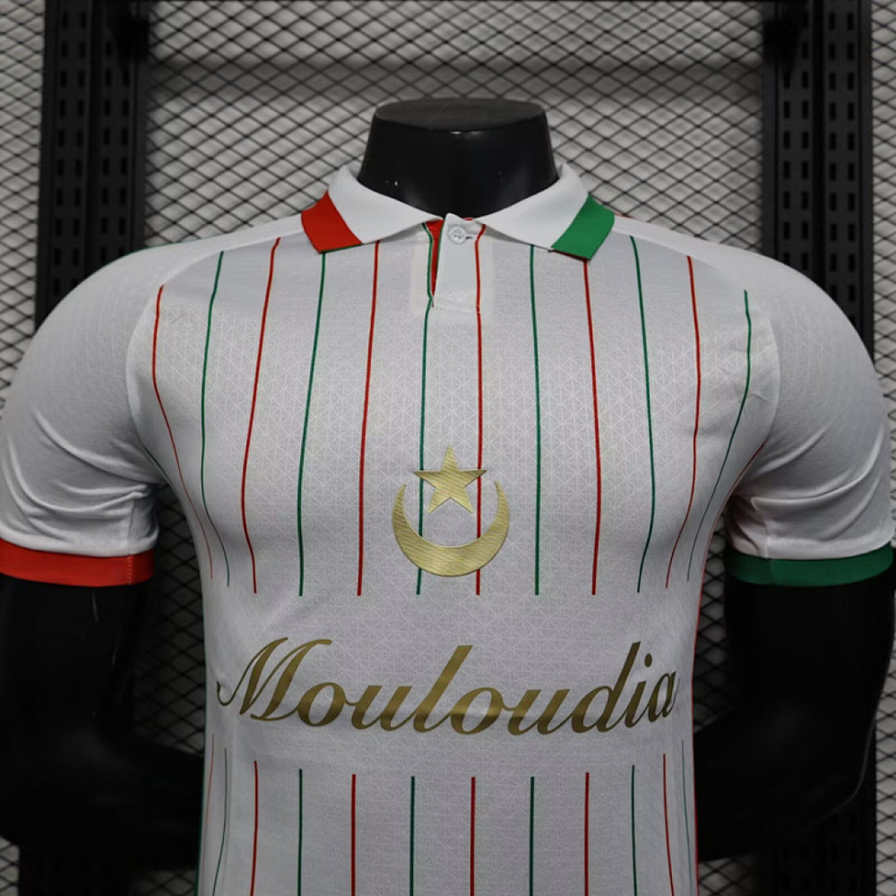 Player 2025-26 Palestine x Mouloudia 1921 Special Edition Football jersey