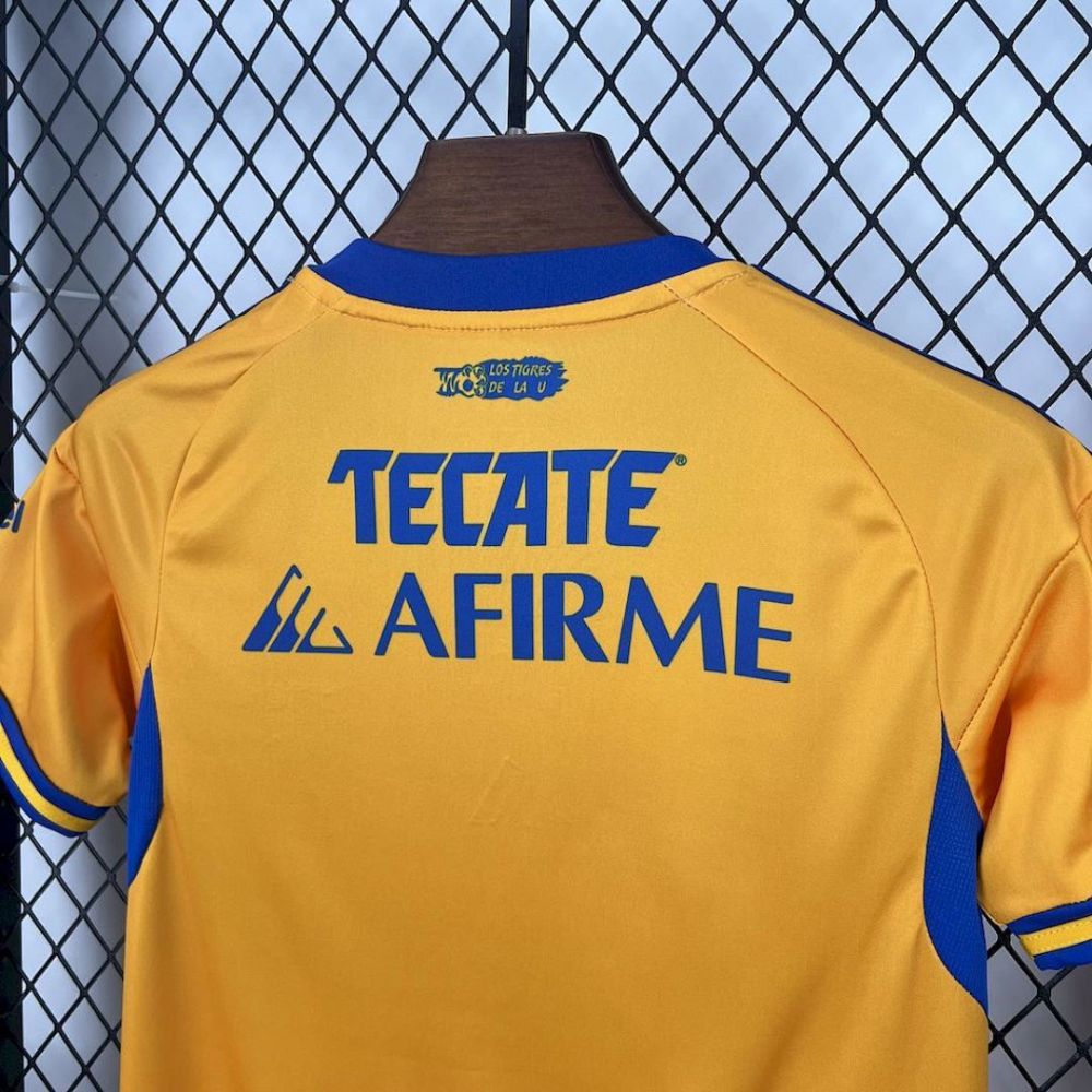KIDS 2025-26 Tigres UANL Home KIDS Football jersey
