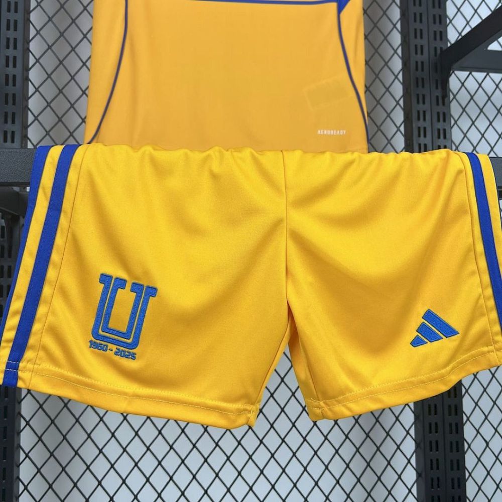 KIDS 2025-26 Tigres UANL Home KIDS Football jersey
