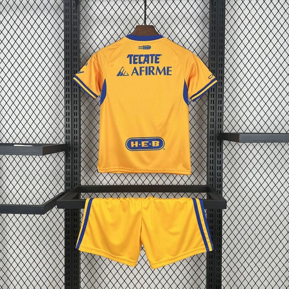 KIDS 2025-26 Tigres UANL Home KIDS Football jersey