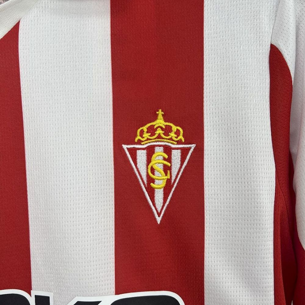 2025-26 Sporting De Gijon Home Football Jersey