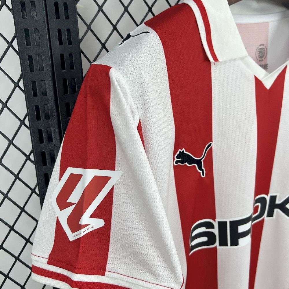2025-26 Sporting De Gijon Home Football Jersey