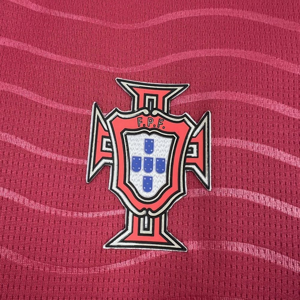 Kids 2026 Portugal Home Kids Football jersey World Cup