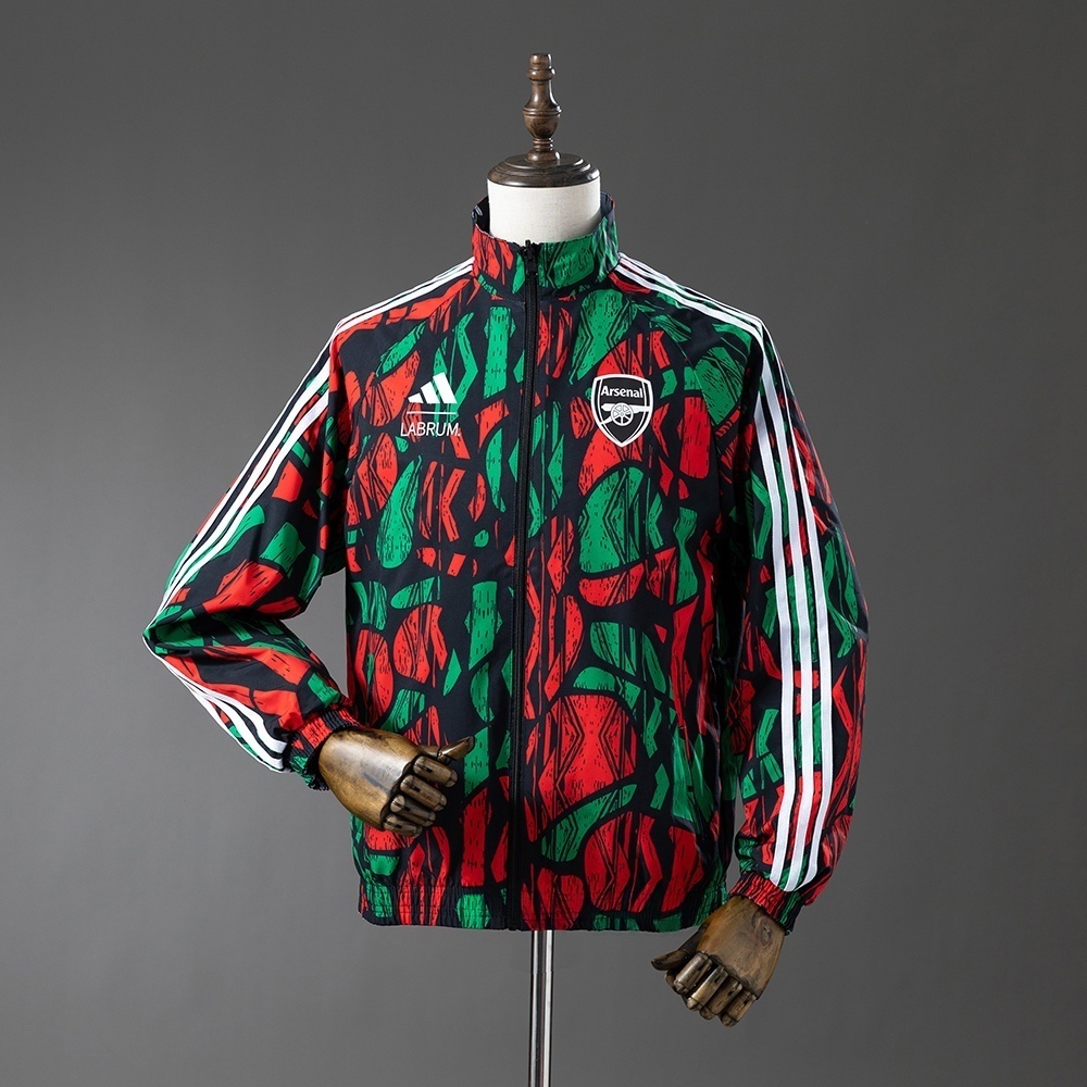 2025-26 Trench Coat Reversible windbreaker Arsenal