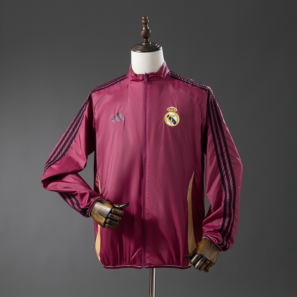 2025-26 Trench Coat Reversible windbreaker Real Madrid