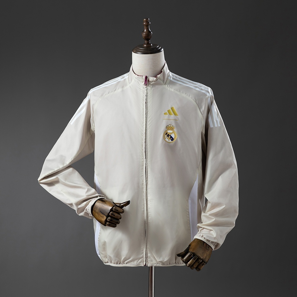 2025-26 Trench Coat Reversible windbreaker Real Madrid