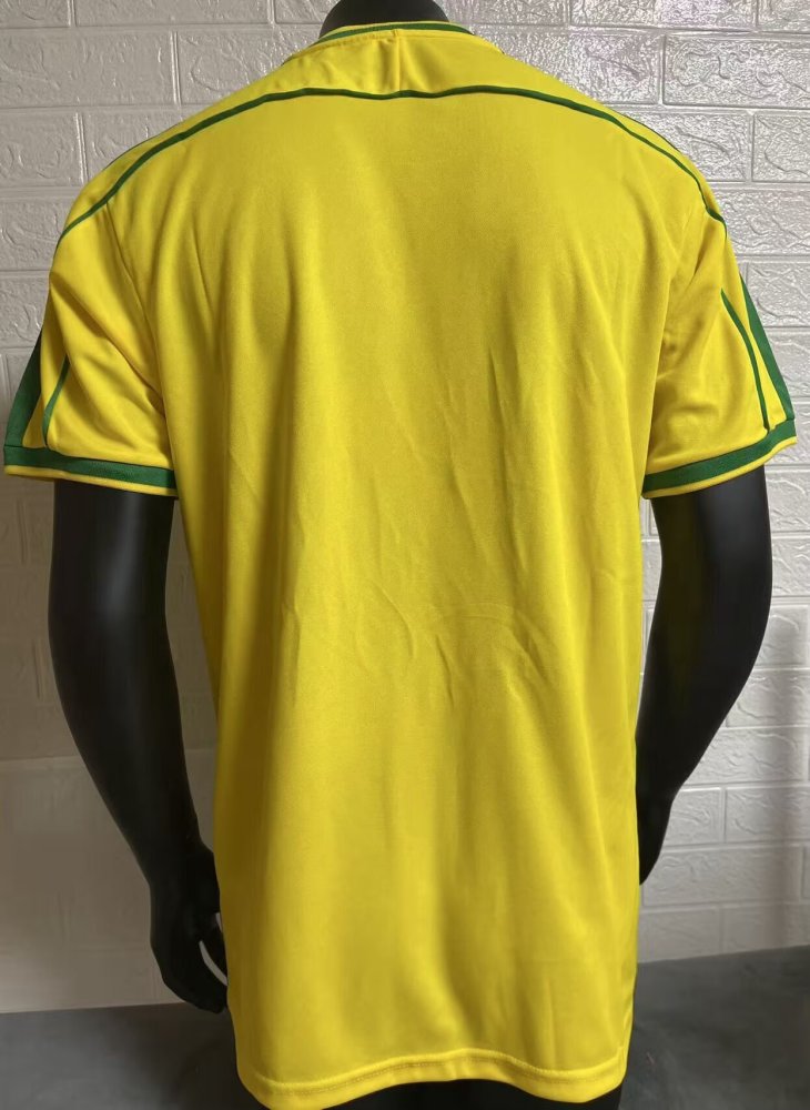 retro 1998 Brazil Special Edition Football jersey retro