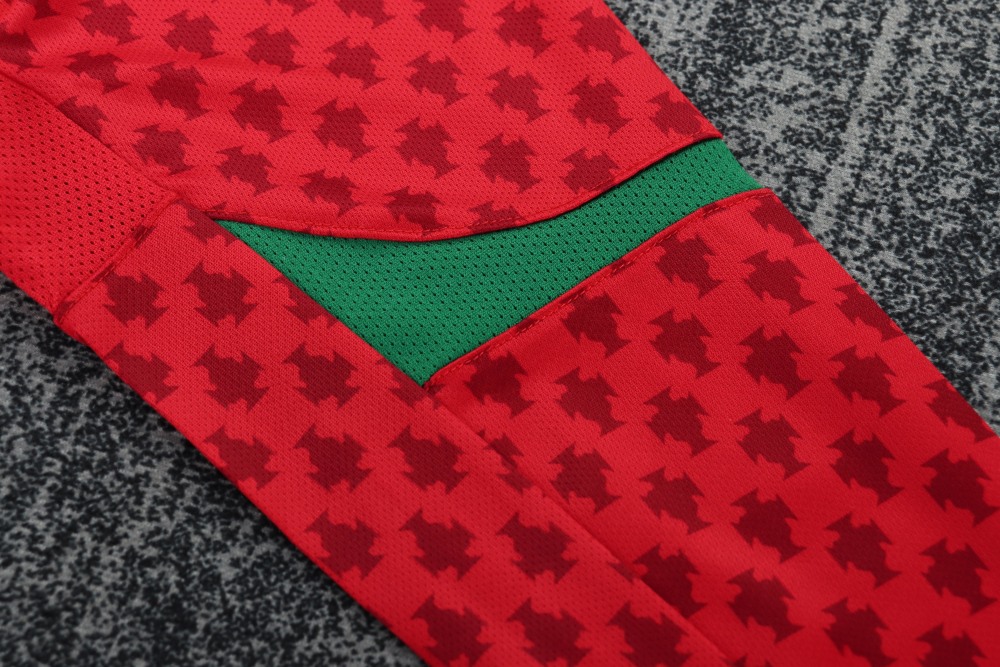 Kids Retro 2004 Portugal Home Kids Football jersey Long Sleeve