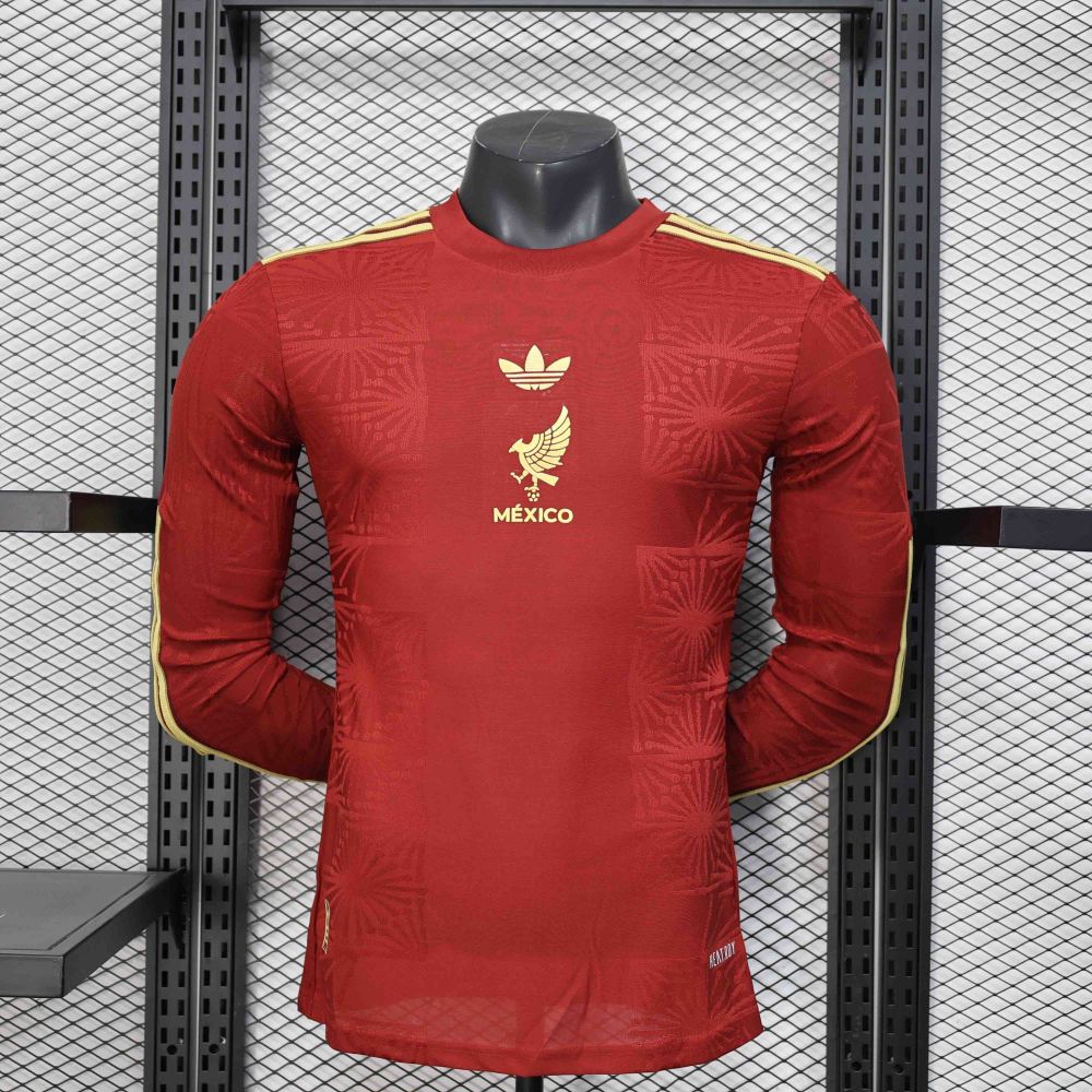 Player 2026 Mexico Special Edition Football Jersey Long Sleeve