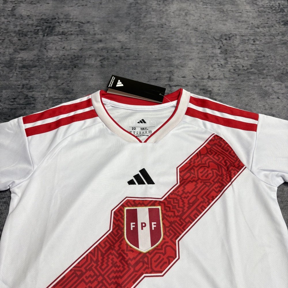 KIDS 2026 Peru Home KIDS Football jersey World Cup