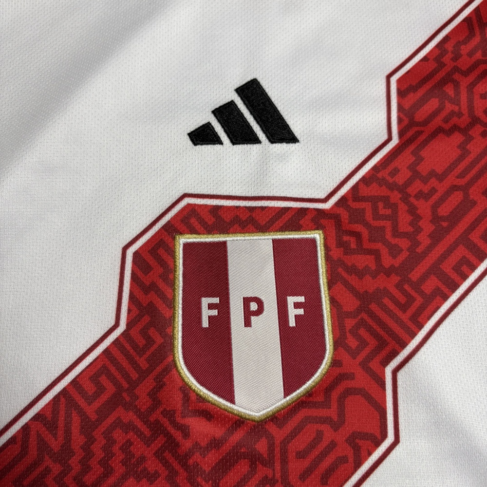 KIDS 2026 Peru Home KIDS Football jersey World Cup