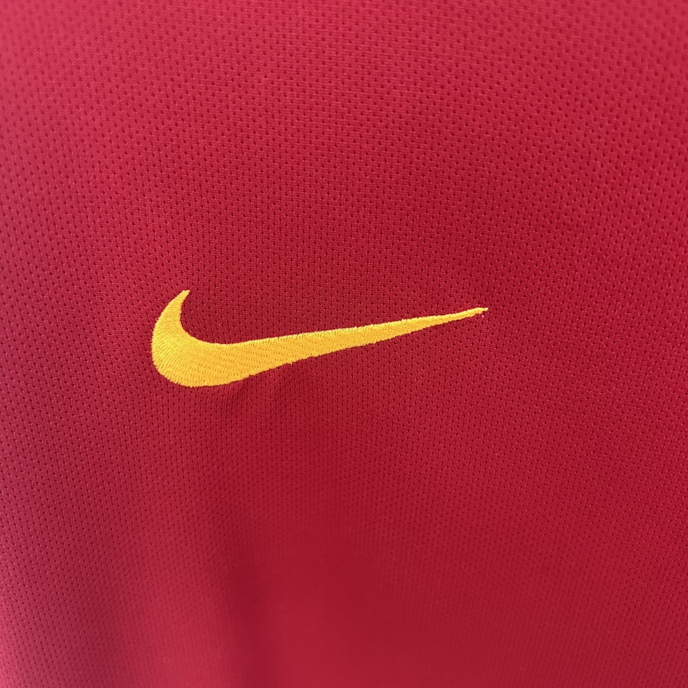 Retro 2017-18 AS Roma Home Football jersey Retro Long sleeve