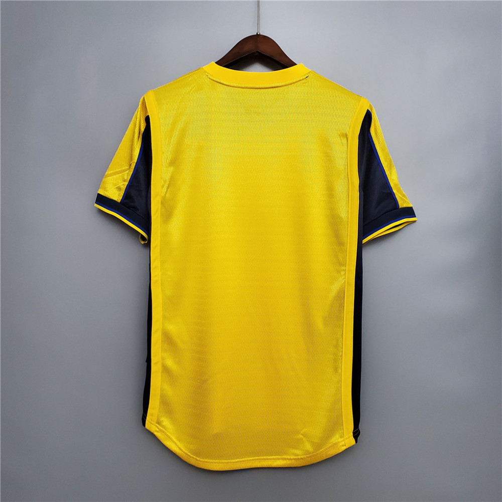 retro 1999-00 Arsenal Away Football jersey retro