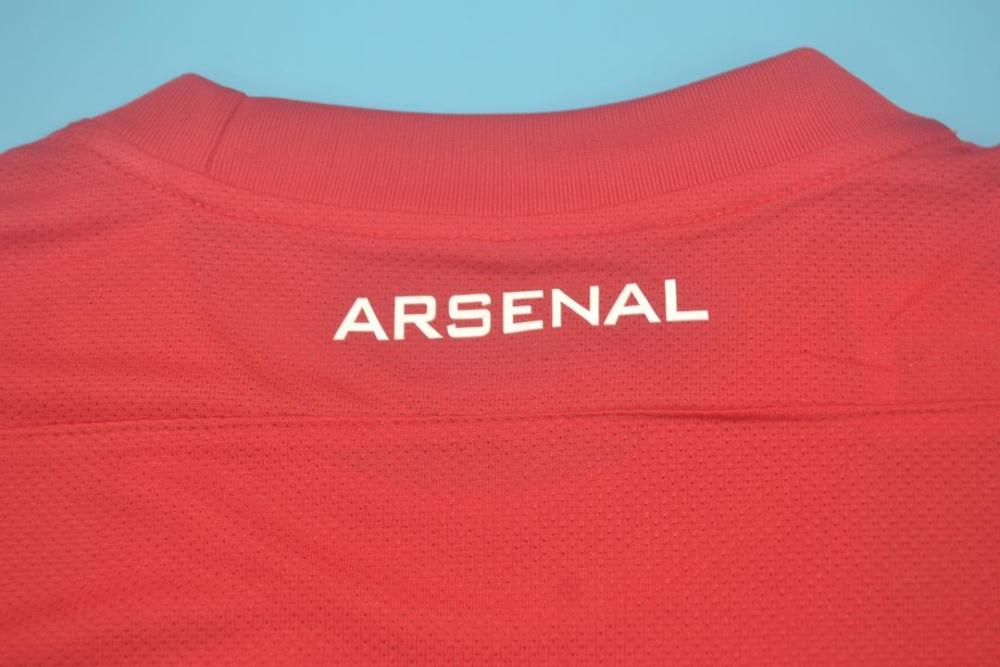 retro 2011-12 Arsenal home Football jersey retro Long Sleeve