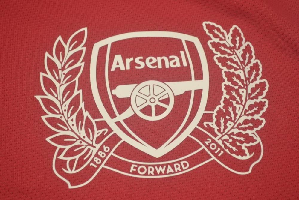 retro 2011-12 Arsenal home Football jersey retro Long Sleeve