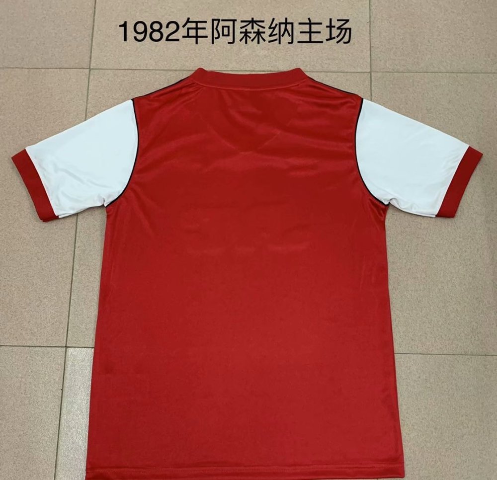retro 1982 Arsenal Home Football jersey retro
