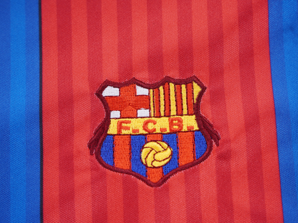 Retro Kids 1989-92 Barcelona Home Kids Football jersey