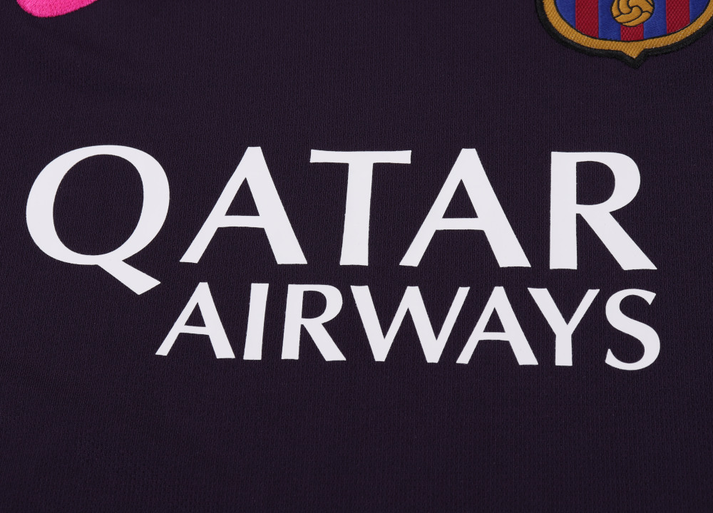 Retro Kids 2016-17 Barcelona Away Kids Football jersey