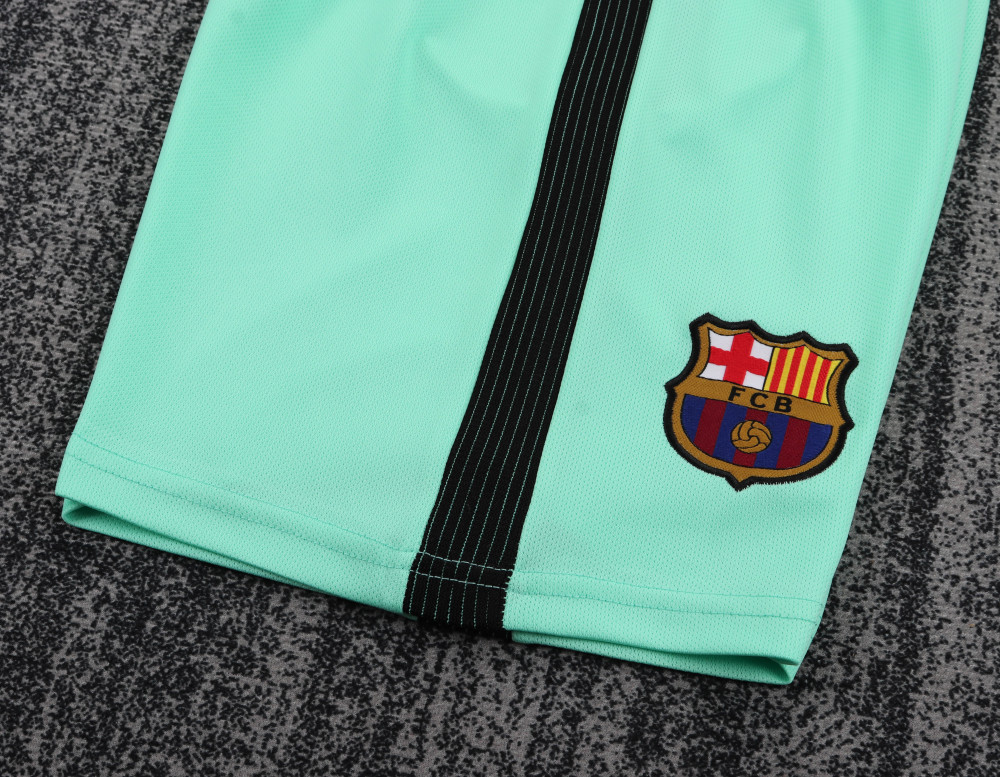 Retro Kids 2016-17 Barcelona Third Away Kids Football jersey