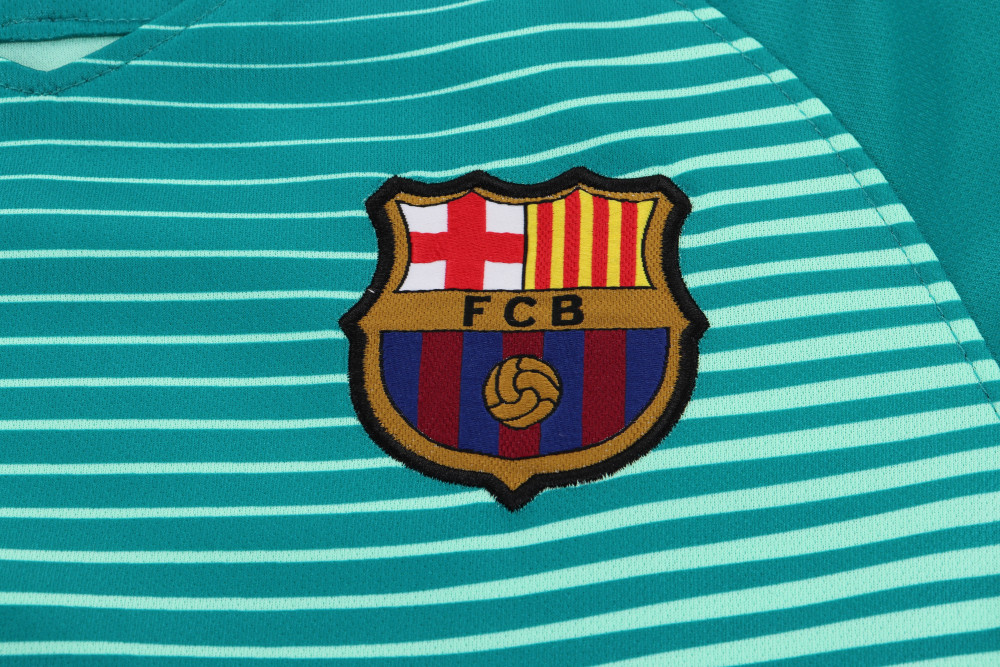 Retro Kids 2016-17 Barcelona Third Away Kids Football jersey