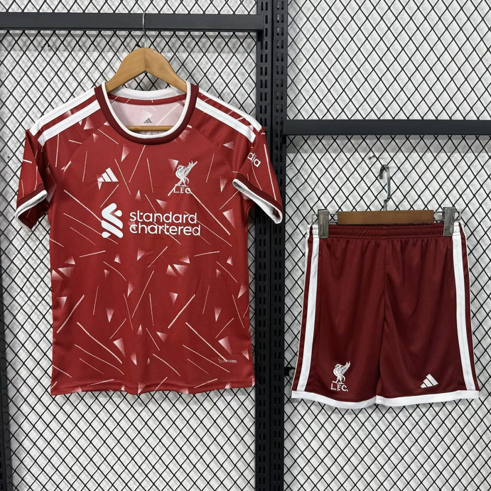 KIDS 2026-27 Liverpool Home KIDS Football jersey