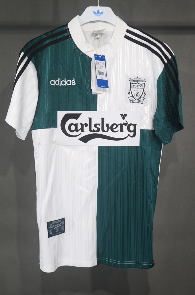 Player version Retro 1995-96 Liverpool Away Football jersey Retro S-3XL