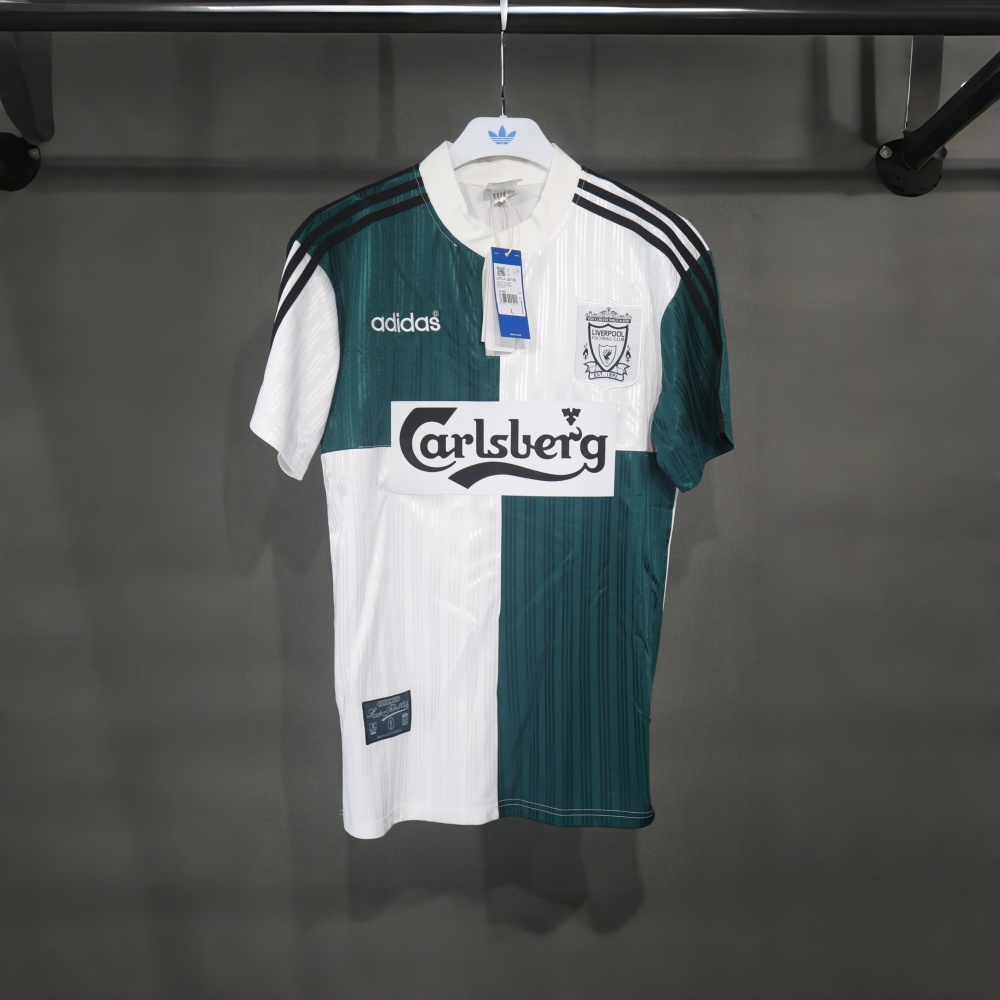Player version Retro 1995-96 Liverpool Away Football jersey Retro S-3XL