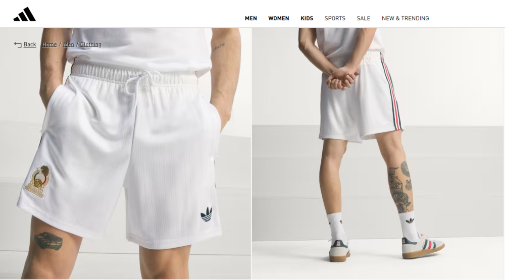 Player Version Shorts 2026 Shorts Mexico Casual