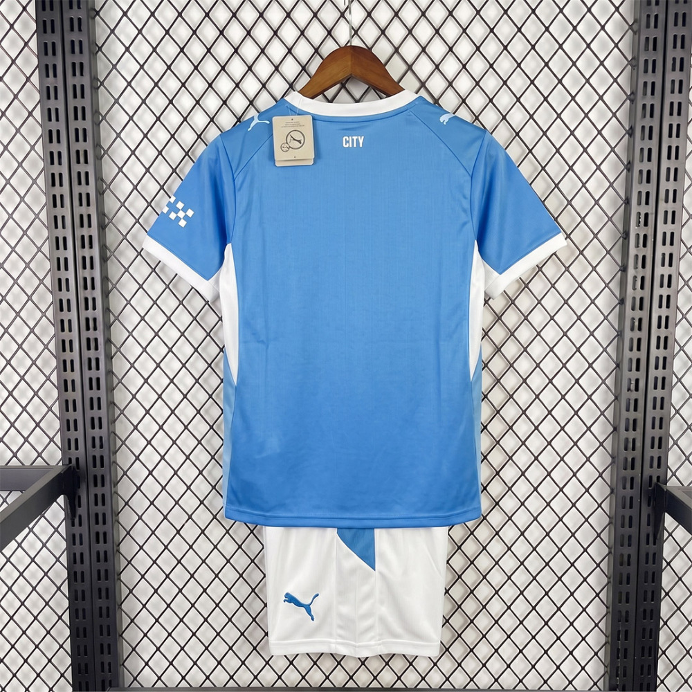KIDS 2026-27 Manchester City Home KIDS Football jersey