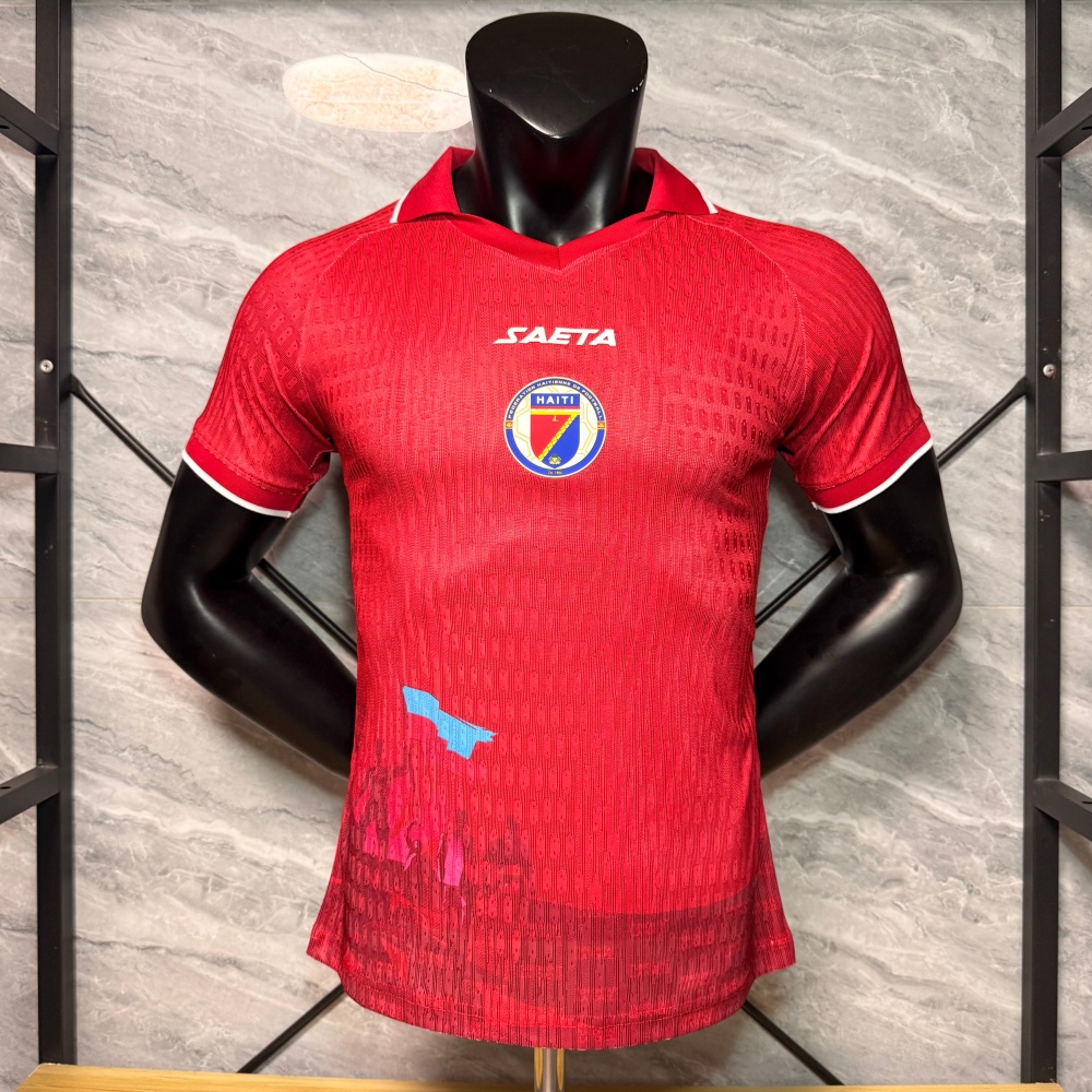 Player Version 2026 Haiti Third Away Football Jersey World Cup